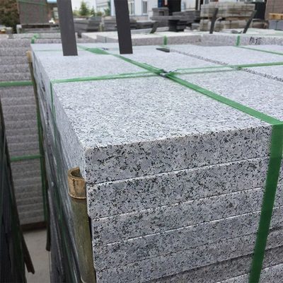 浅灰色火烧石板 芝麻灰花岗岩麻石板材的加工与应用